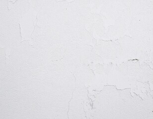 Fototapeta premium a wall with a white wall texture that shows cracks and peeling paint