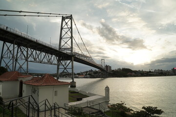 Ponte Hercílio Luz Florianópolis - Foto Quadro