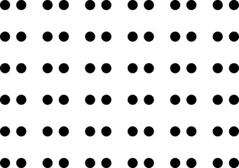 Dots Pattern. Memphis Element Geometric Illustration
