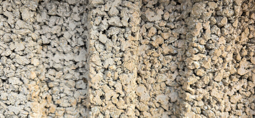 Rectangular stone wall texture or background