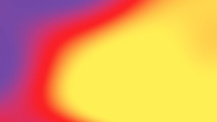 Abstract Gradient Background Animation Featuring The Rich Tones Of Royal Purple, Permanent Geranium Lake, and Arylide Yellow. This Eye-Catching Animation Is Designed To Inspire And Captivate.