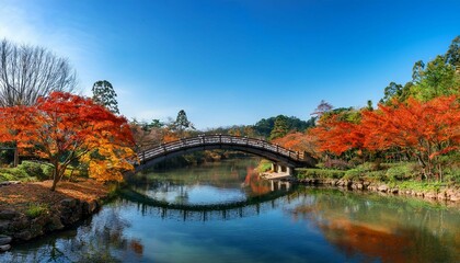 bridge in autumn