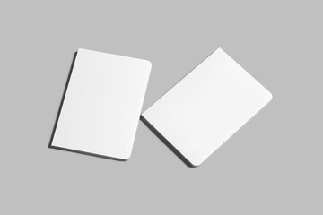 Blank a5 notebook white