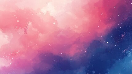 Obraz premium Ethereal Cosmic Dreamscape: A Vibrant Celestial Vision