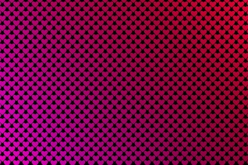 Glow heart pattern half tone. half tone. Lights background, red background, heart, pink background with heart, texture background, disco, glow, light, black, red, pink