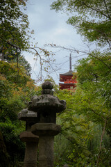Old Japanese temples