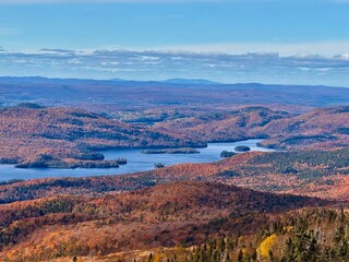 Fall Colors and Lake Bird&rsquo;s Eye View