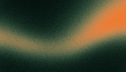 wallpaper web banner green and orange tones, neo brutalist, more grain, color gradient concept worn rust chalk
