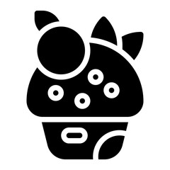 Cake Solid Icon