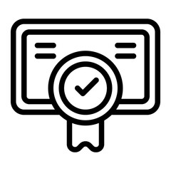 Certificate icon