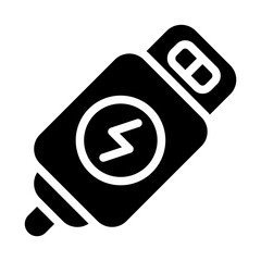 Charge solid icon