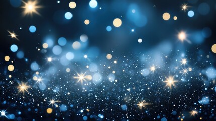 Obraz premium star sparkle abstract background. Template for holiday greeting card poster design