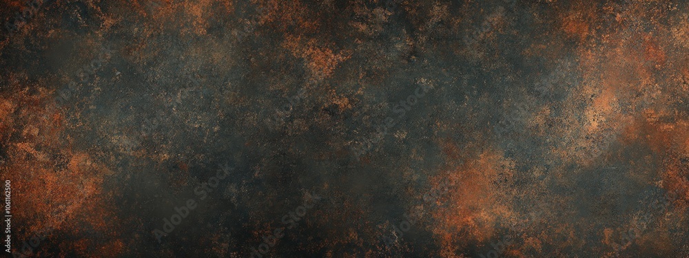 Wall mural abstract textured background with dark and warm tones for design use.
