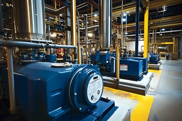 Industrial Facility with Energy Efficiency Retrofitting