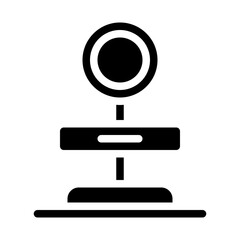 Guidepost solid icon