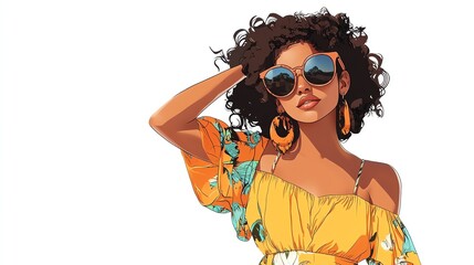 a 2D cartoon illustration of a man wearing a stylish suit and tie, formal and elegant, white background--ar 16:9