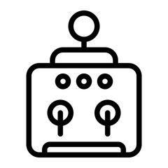 Remote Control line icon