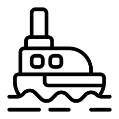 Obraz premium Sea Icon