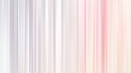 Obraz premium Soft pink and white vertical stripes blend seamlessly, creating a smooth and elegant background, perfect for various design projects