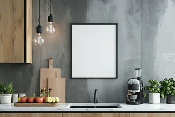interior with kitchen