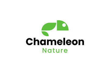 Chameleon Creative Logo Design Vector Template