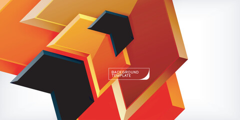 Arrow technology and business concept background. Vector Illustration For Wallpaper, Banner, Background, Card, Book Illustration, landing page