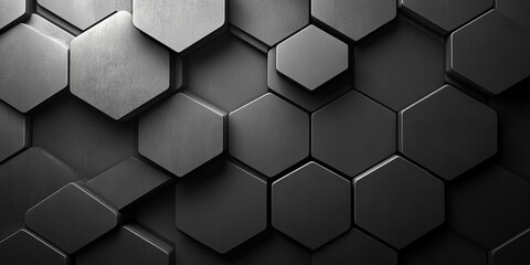 Naklejka premium hexagon shape background 