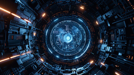 Fototapeta premium technology background