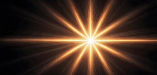 abstract light burst