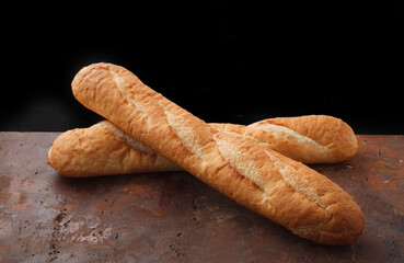　フランスパン　スタジオ撮影