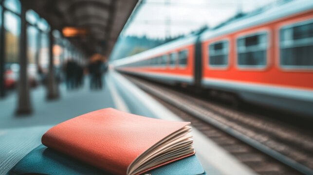 Cozy Train Ride Through the Countryside
