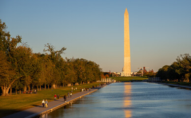 Washington Monument Reflection