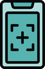 Smartphone is taking a photo, showing the importance of mobile photography in modern times