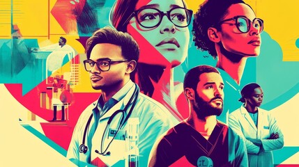 Representation of workers from the tech, healthcare, and education sectors.