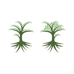Tree Logo Template Icon