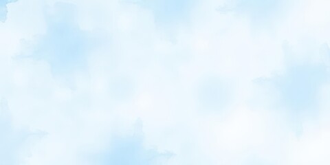 Obraz premium Abstract light blue watercolor background with delicate brush strokes and soft textures, texture, watercolor