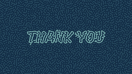 Unique Grateful Thank You Greeting Background for Wallpaper, Poster, Banner, Printed Greeting Card, Invitation