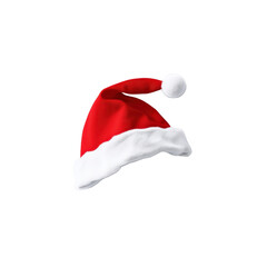 Santa hat, white isolate background