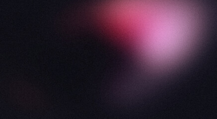 Abstract dark pink red colour grainy gradient backdrop design. Soft noisy color flow shaped gradient texture. Vibrant colors flow, website header design, poster, banner