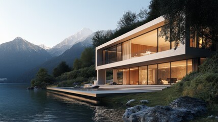 Modern Luxury Home with Infinity Pool and Mountain Views