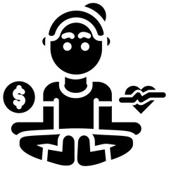 Senior Wellbeing Icon