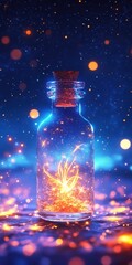 Sparkling Lights in a Bottle	