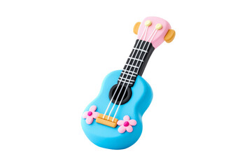 Colorful Fun Plastic Ukulele Toy