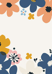 Obraz premium Elegant Minimalistic Invitation Card