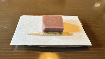 chocolate cake on a plate