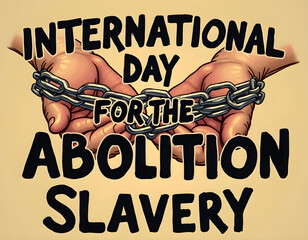 International Day for the Abolition of Slavery Illustration Design