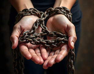 International Day for the Abolition of Slavery Illustration Design