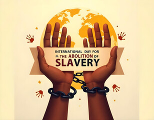 International Day for the Abolition of Slavery Illustration Design