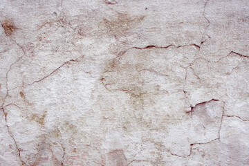 Textured pattern with space for text. Texture of old gray concrete wall for background. Calm neutral spa background. Plastered beige surface with cement material.