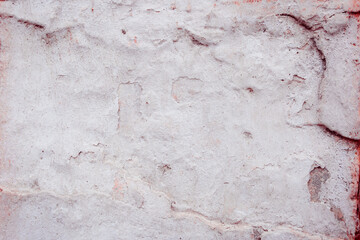 Fototapeta premium Textured pattern with space for text. Texture of old gray concrete wall for background. Calm neutral spa background. Plastered beige surface with cement material.